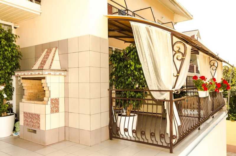 Стандартный двухместный номер с террасой