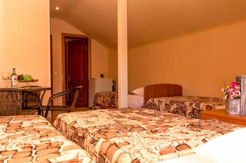 Стандартный четырехместный номер