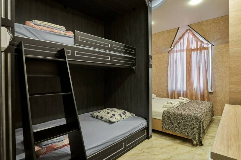 4-х местный номер с общей ванной