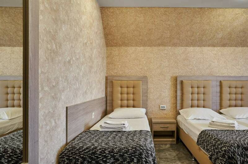 4-х местный номер с общей ванной