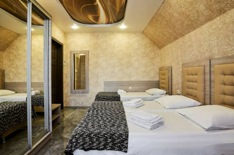 4-х местный номер с общей ванной