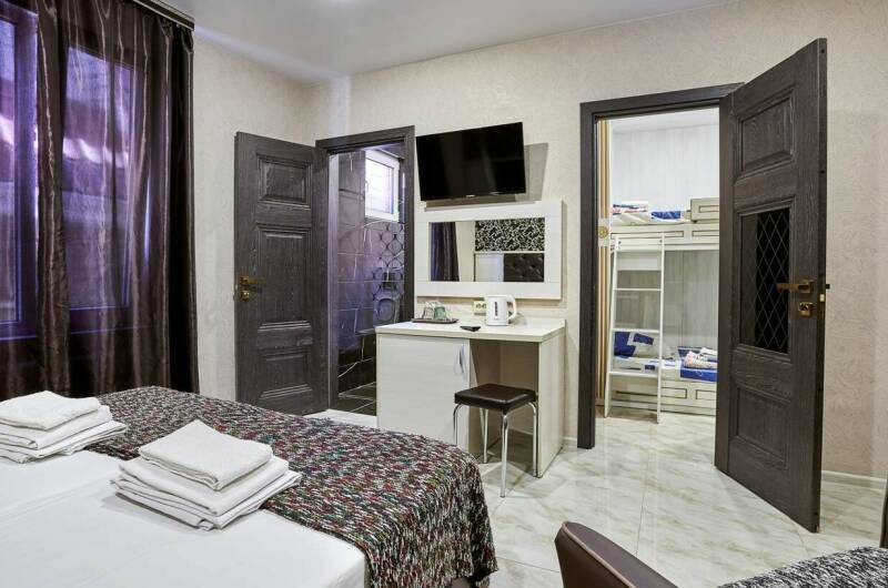 5-и местный делюкс двухкомнатный