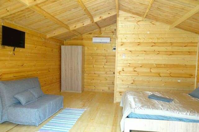 4-х местный домик «Цветок» с 2 доп. местами