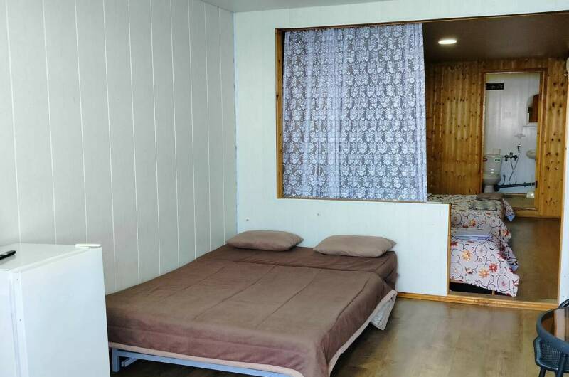 Студио 4-местный, корпус на пляже