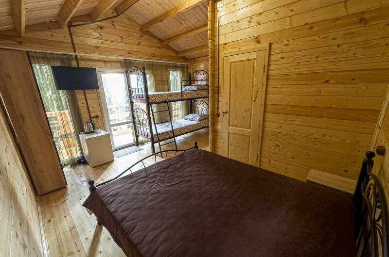 Деревянные домики