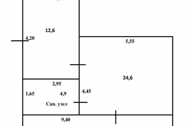 Семейный четырехместный, двухкомнатный (Family)