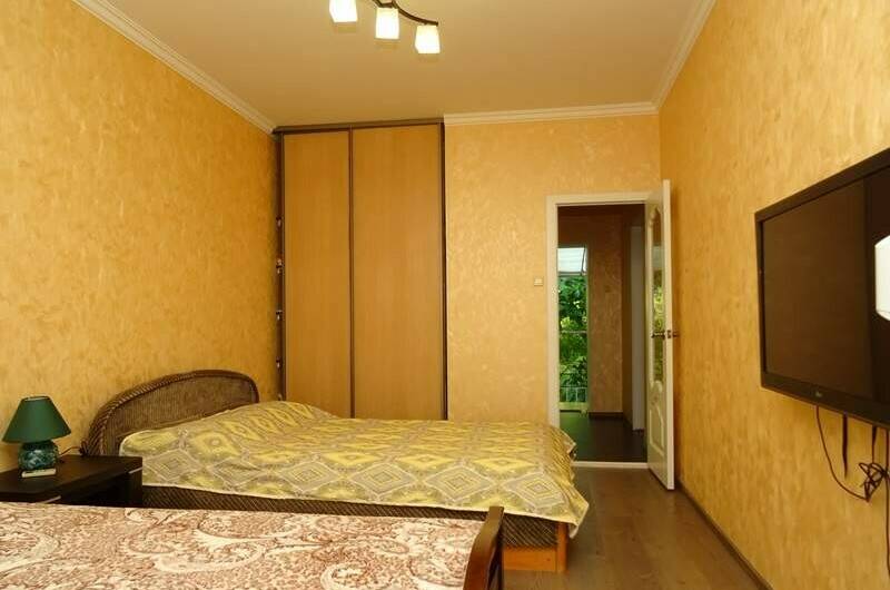 Семейный номер с двумя балконами и с кухней