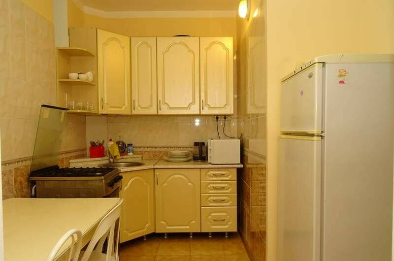 Семейный номер с двумя балконами и с кухней