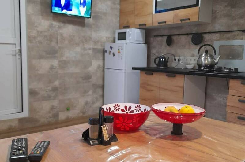 Номер на 4 человека со своей кухней