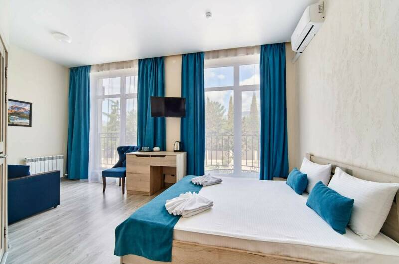 Двухместна студия без кухни