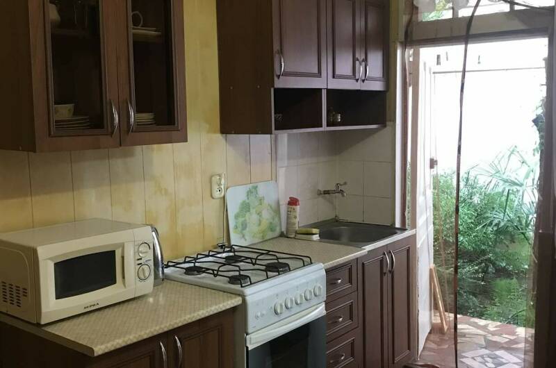 «Комната с кухней в саду»