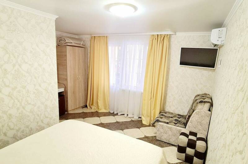 № 1 Двухместный номер с доп. кресло-кроватью