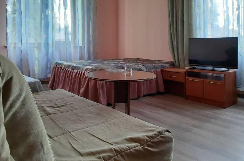 Трех-четырехместный номер-студио с кухней, 3 этаж