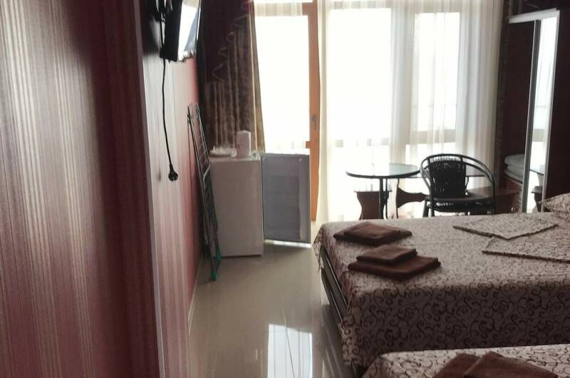 Четырёхместный номер вид на море