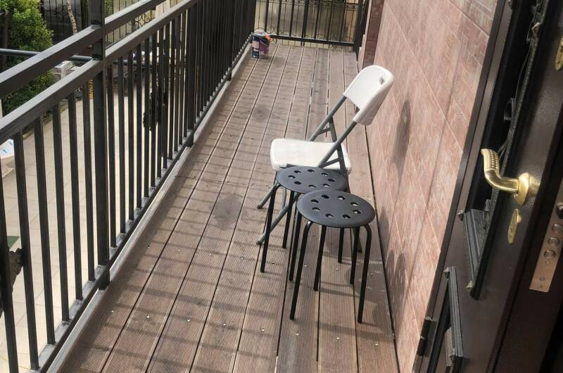 Студия с мини-кухней и личным балконом