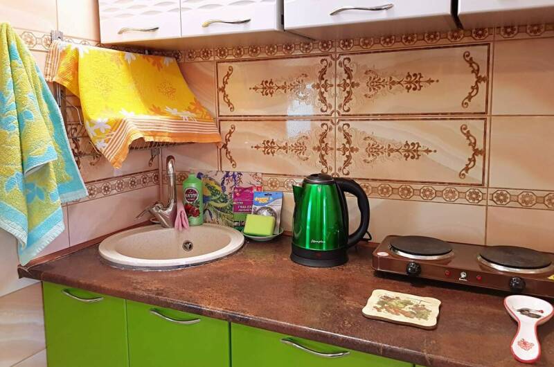 С индивидуальной кухней и всеми удобствами