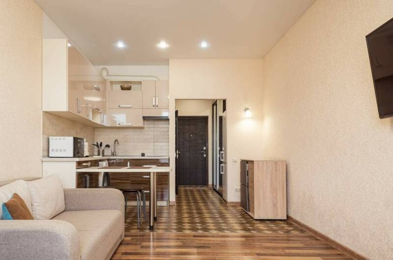 Студия вид на горы и город «Бруклин»