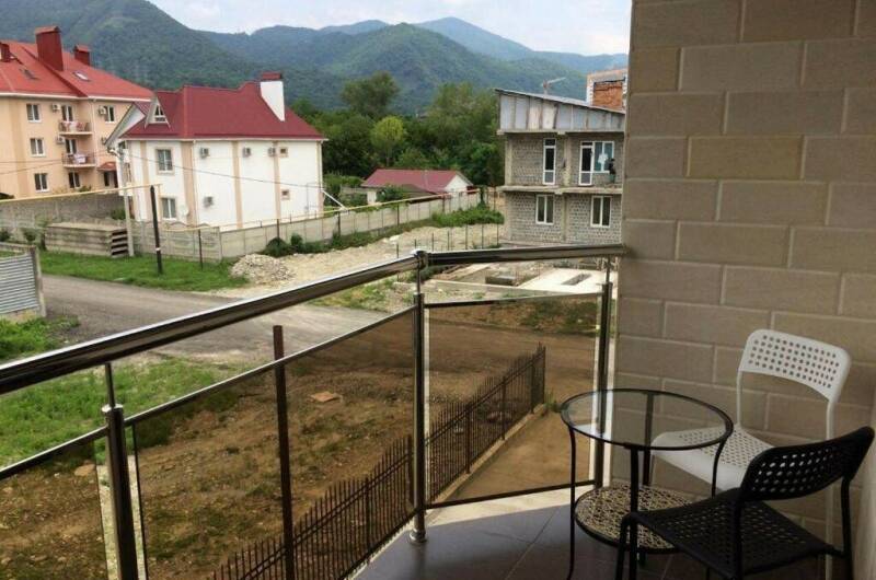 Квартира «Студио» с балконом с видом на горы