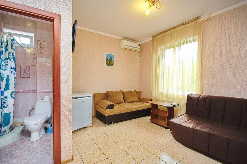 4-х местный 2-х комнатный «Люкс» с 3 доп. местами