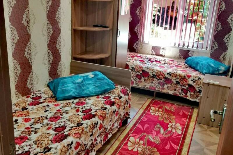 Двухкомнатный на 4 человека с мини кухней