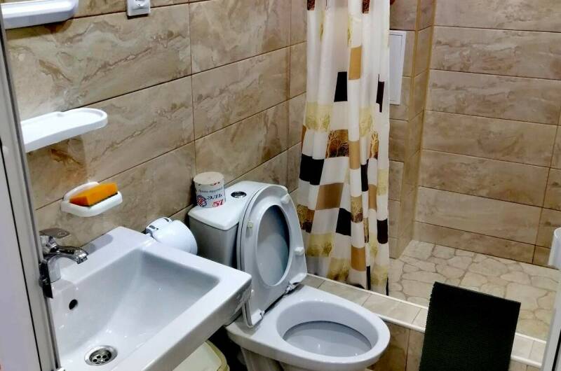 Двухкомнатный на 4 человека с мини кухней