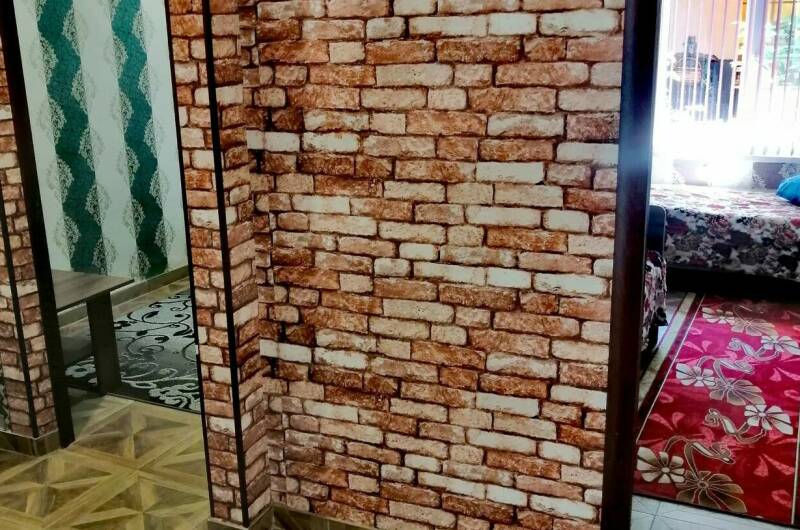 Двухкомнатный на 4 человека с мини кухней