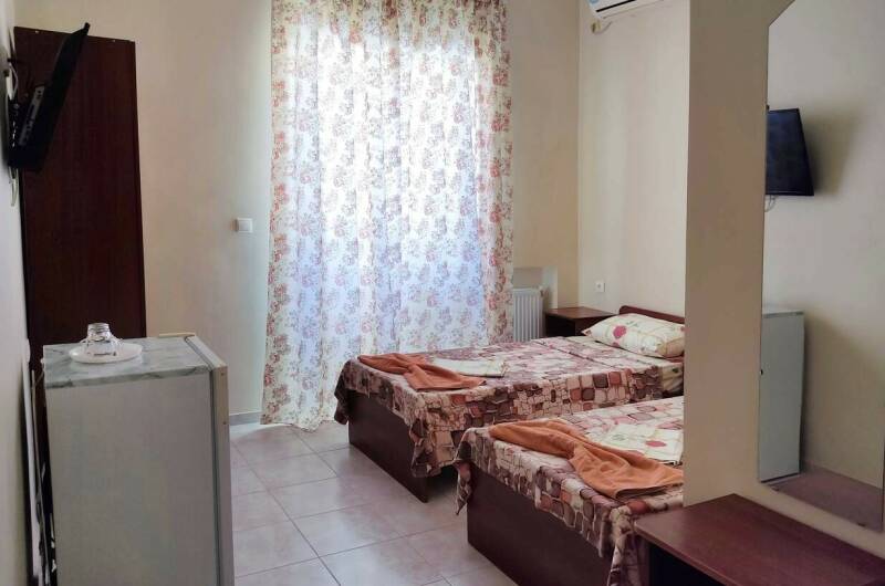 Двухместный с балконом (раздельные кровати)