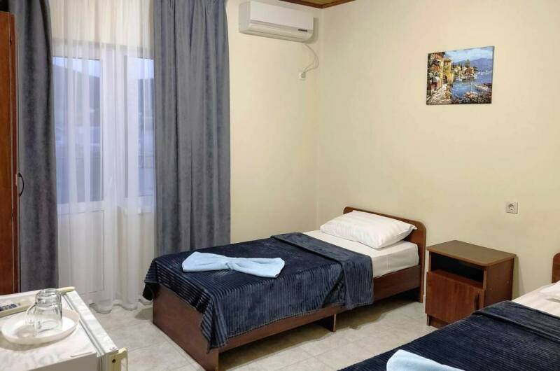 Двухместный с балконом (раздельные кровати)