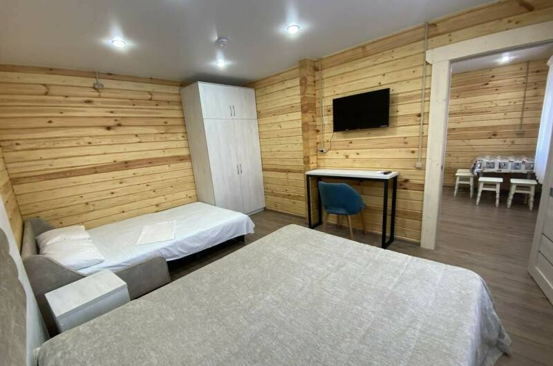 Семейный с кухней POOL VIEW (вид на бассейн, горы)