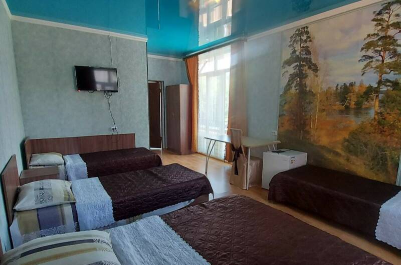 Пятиместный номер люкс с балконом