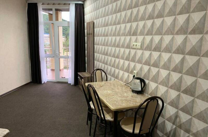 Люкс с кухней и видом на море