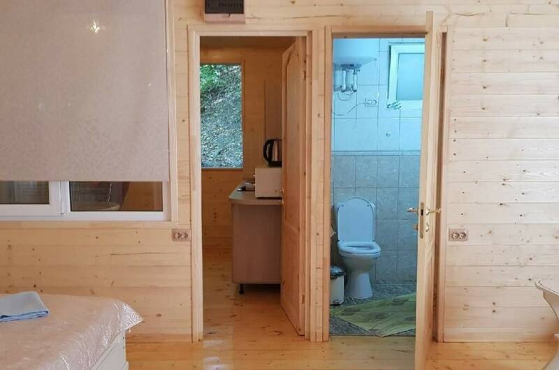 Коттедж 15 со своей кухонной зоной и сан. узлом