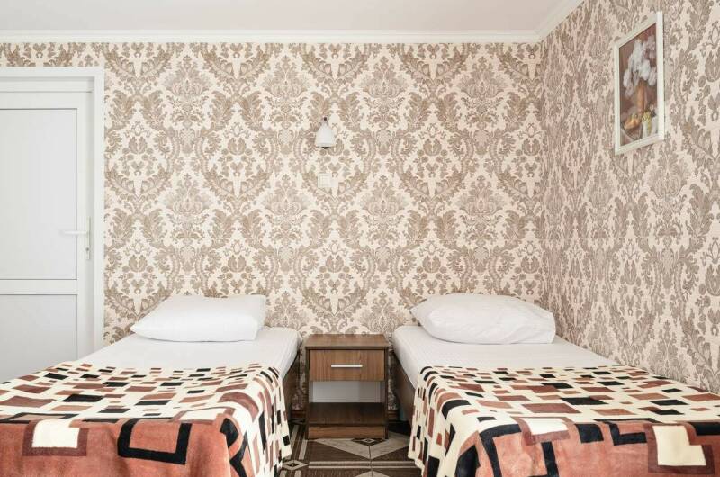 4-х местный 2-х комнатные апартаменты с кухней