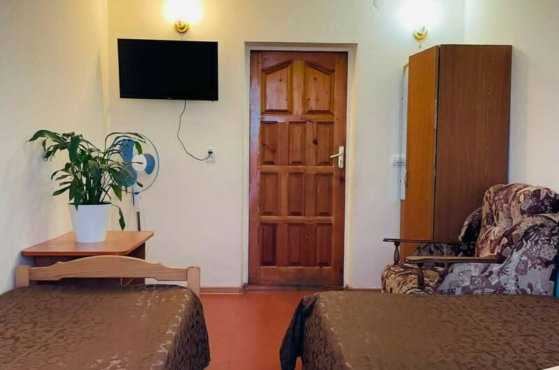 4-х местные с удобствами на этаже