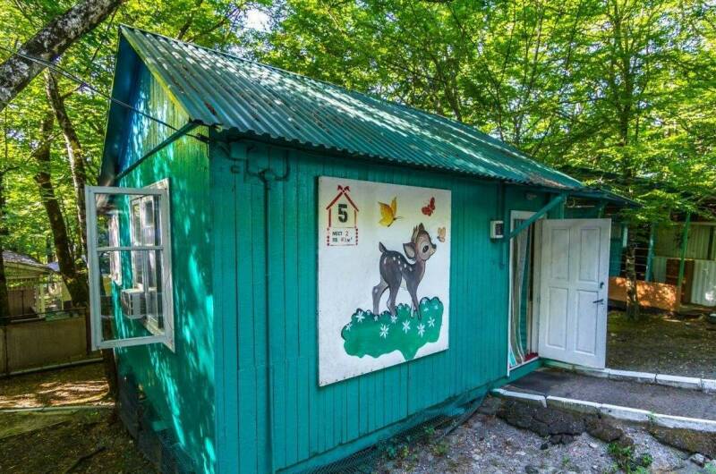 Домик со всеми удобствами, трехместный