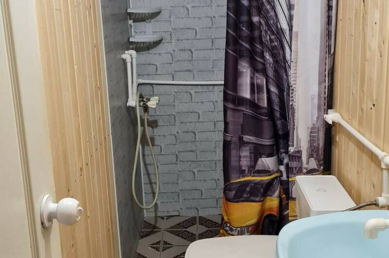 Домик со всеми удобствами, трехместный