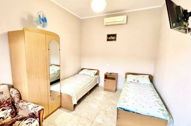 Двухместный «Эконом» с 2 односпальными кроватями