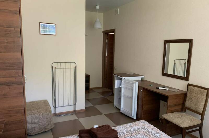 Двухместная комната с балконом и видом на горы