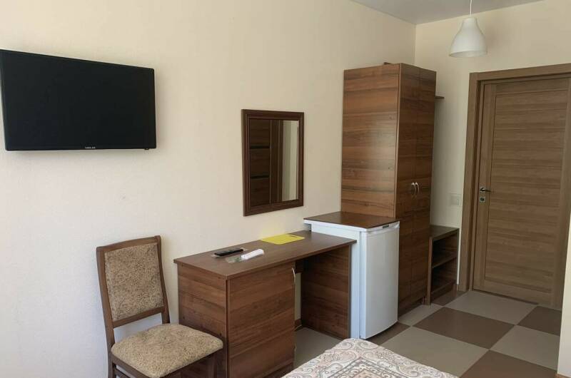 Двухместная комната с балконом и видом на горы