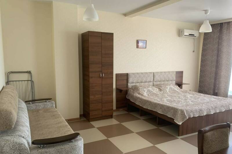 Комната с балконом и видом на море на 2х человек