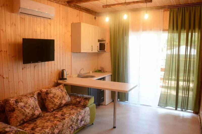 4-х местный номер с террасой первый этаж