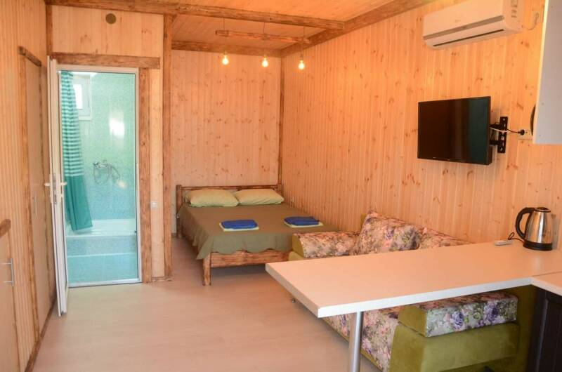 4-х местный номер с террасой первый этаж