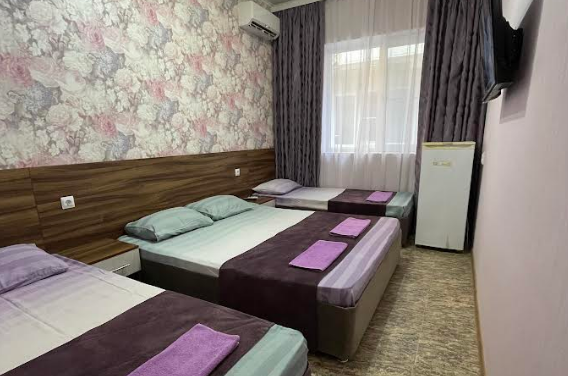 Четырёхместный номер со всеми удобствами