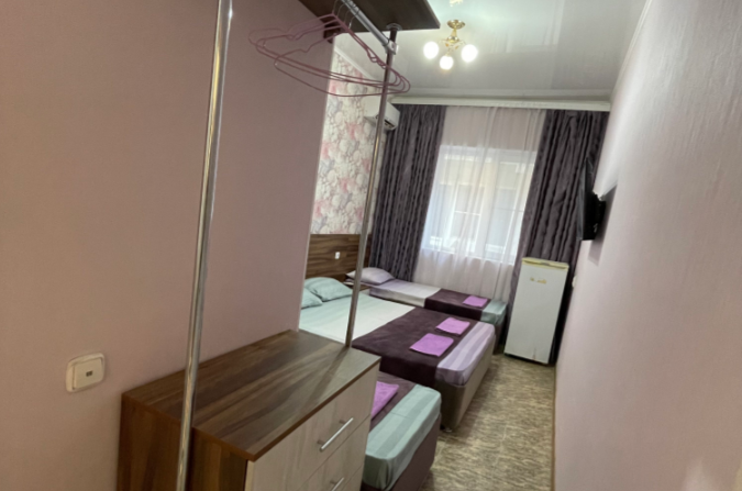 Четырёхместный номер со всеми удобствами