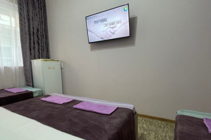 Четырёхместный номер со всеми удобствами