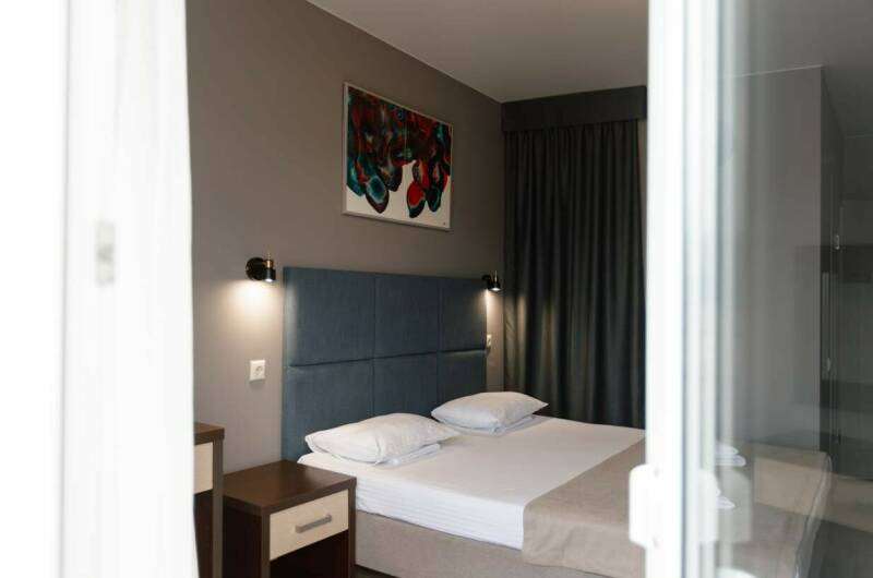 Стандарт с балконом с видом на горы