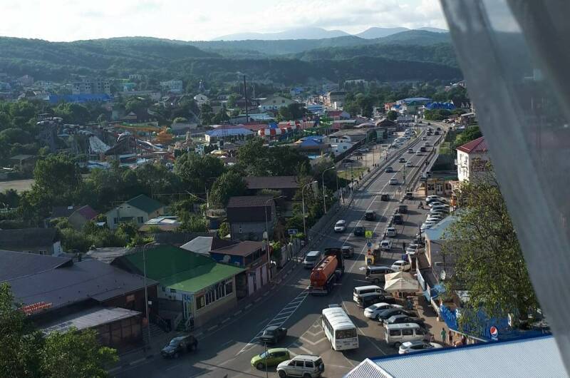 С видом на горы