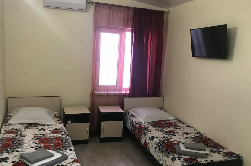 3-х 4-х местная комната с раздельными кроватями