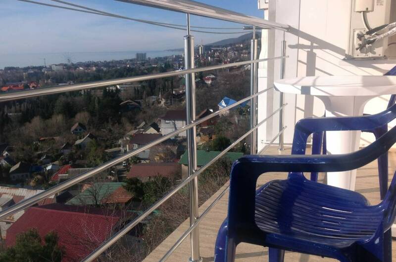 3-х местный «Эконом» с балконом с видом на море