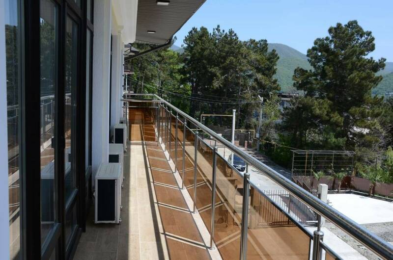 Апартаменты с 1 спальней и балконом +